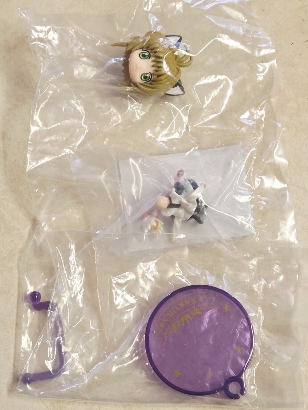 *2 for $30* Cardcaptor Sakura Cat Maid Costume Mini Figure - Clamp